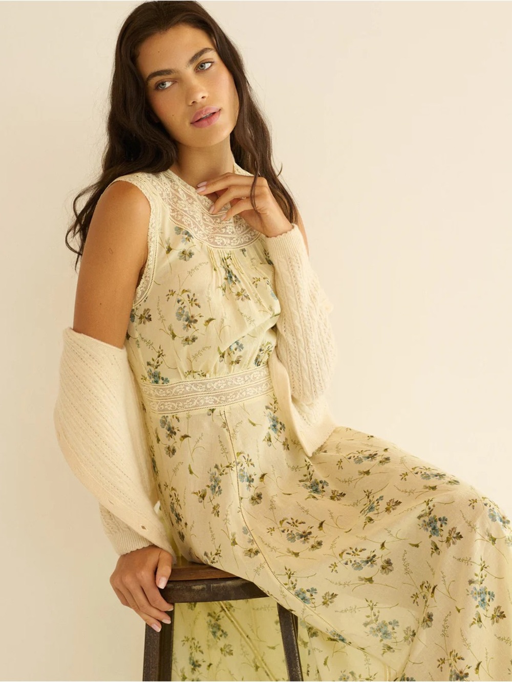 Doen Liliana Floral Lace Dress - Picture 3 of 10